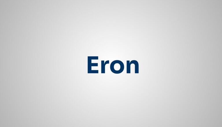 significado do nome Eron