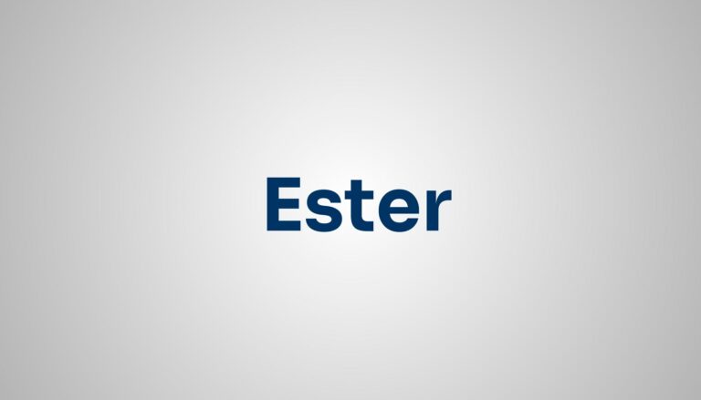 significado do nome Ester