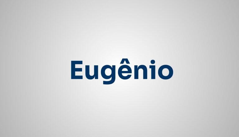 significado do nome Eugênio