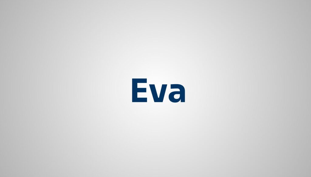 significado do nome Eva