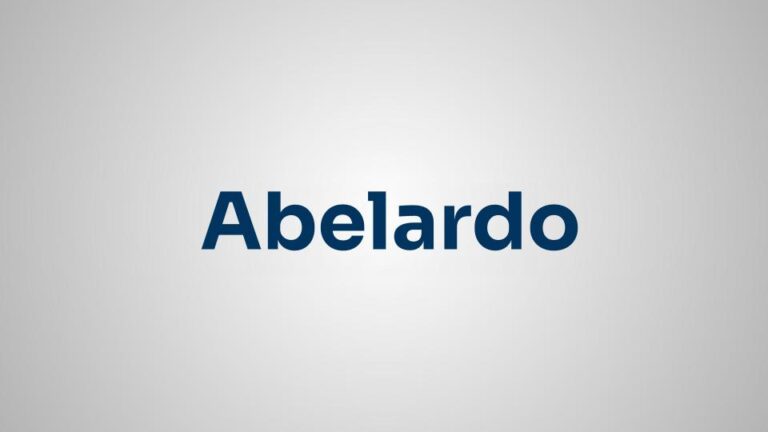 qual o significado do nome Abelardo