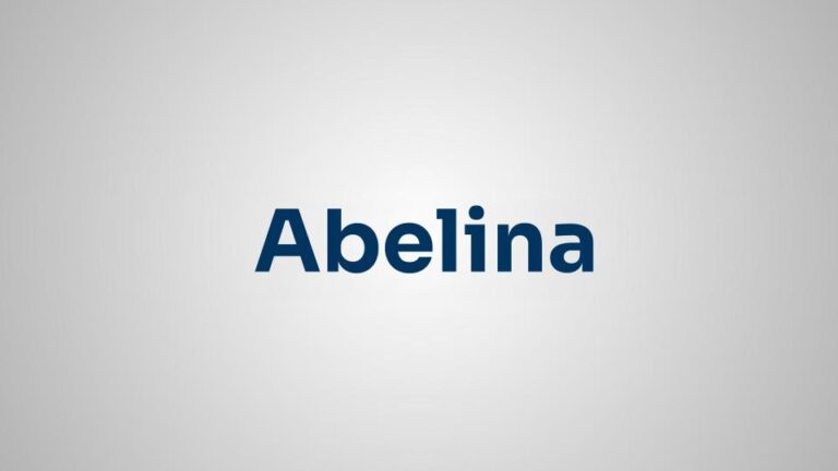 significado do nome Abelina