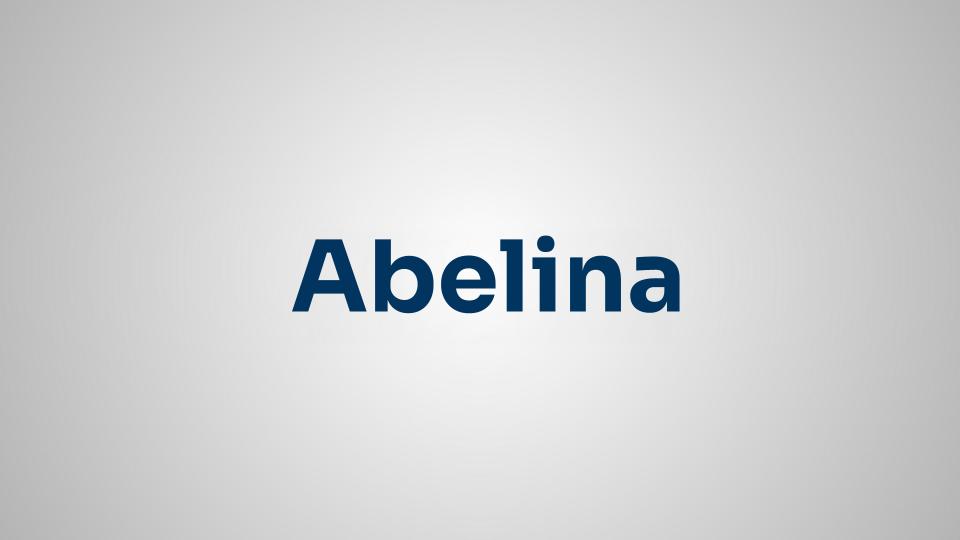 significado do nome Abelina