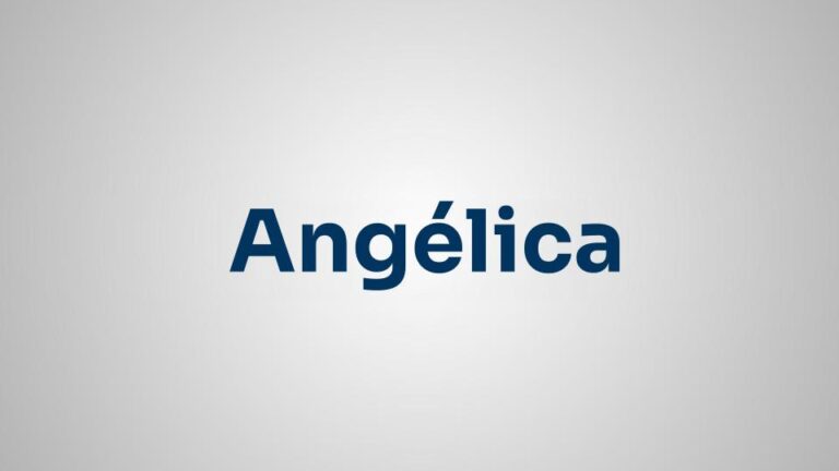qual o significado do nome Angélica
